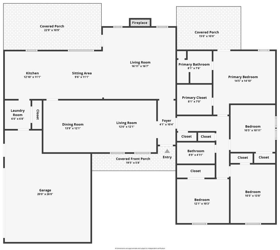 Floor plan (approximate)